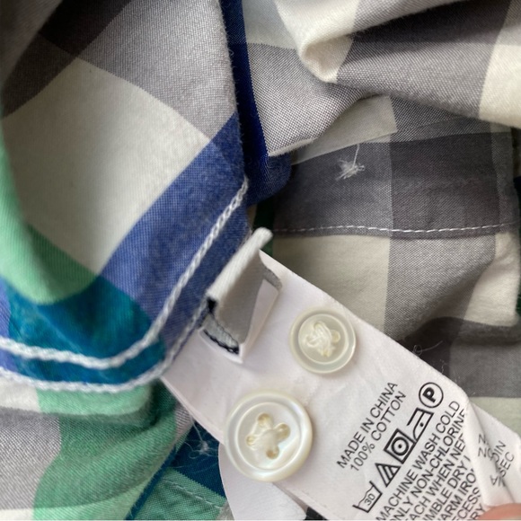 Jack Spade Colorful Checkered Button Down Shirt - Picture 16 of 16